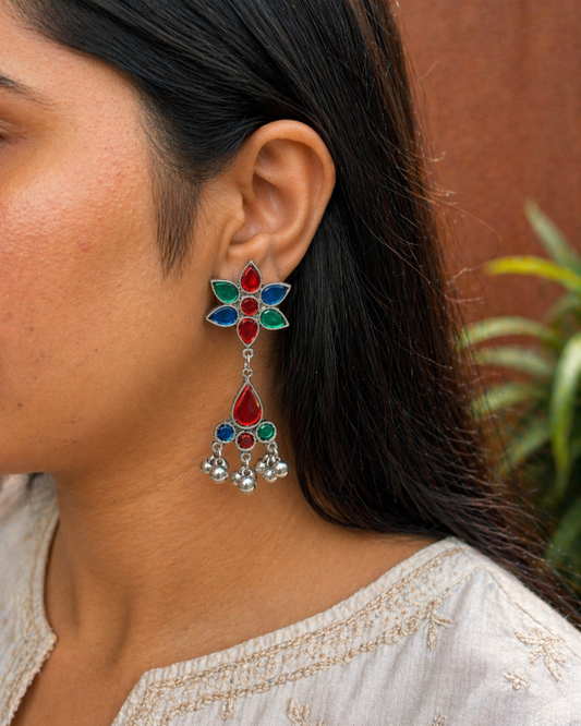 Phool Bahaar Afghani Earrings