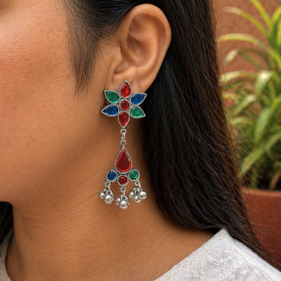 Phool Bahaar Afghani Earrings