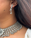 Nandini Oxidised Choker Set