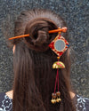 Ghar Handcrafted Wooden Hairpin Stick