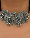 Mohini Oxidised Choker Set