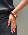 Yashi Brown Wooden Bangle