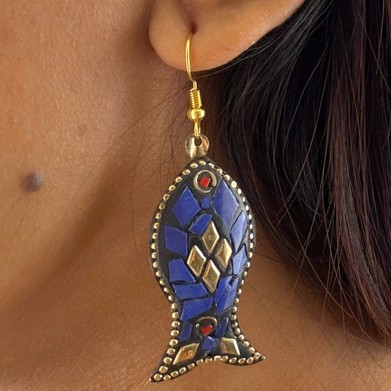 Fish Moroccan Earrings