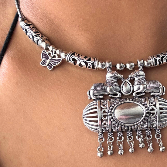 Kedarnath Hasli Set with Ring