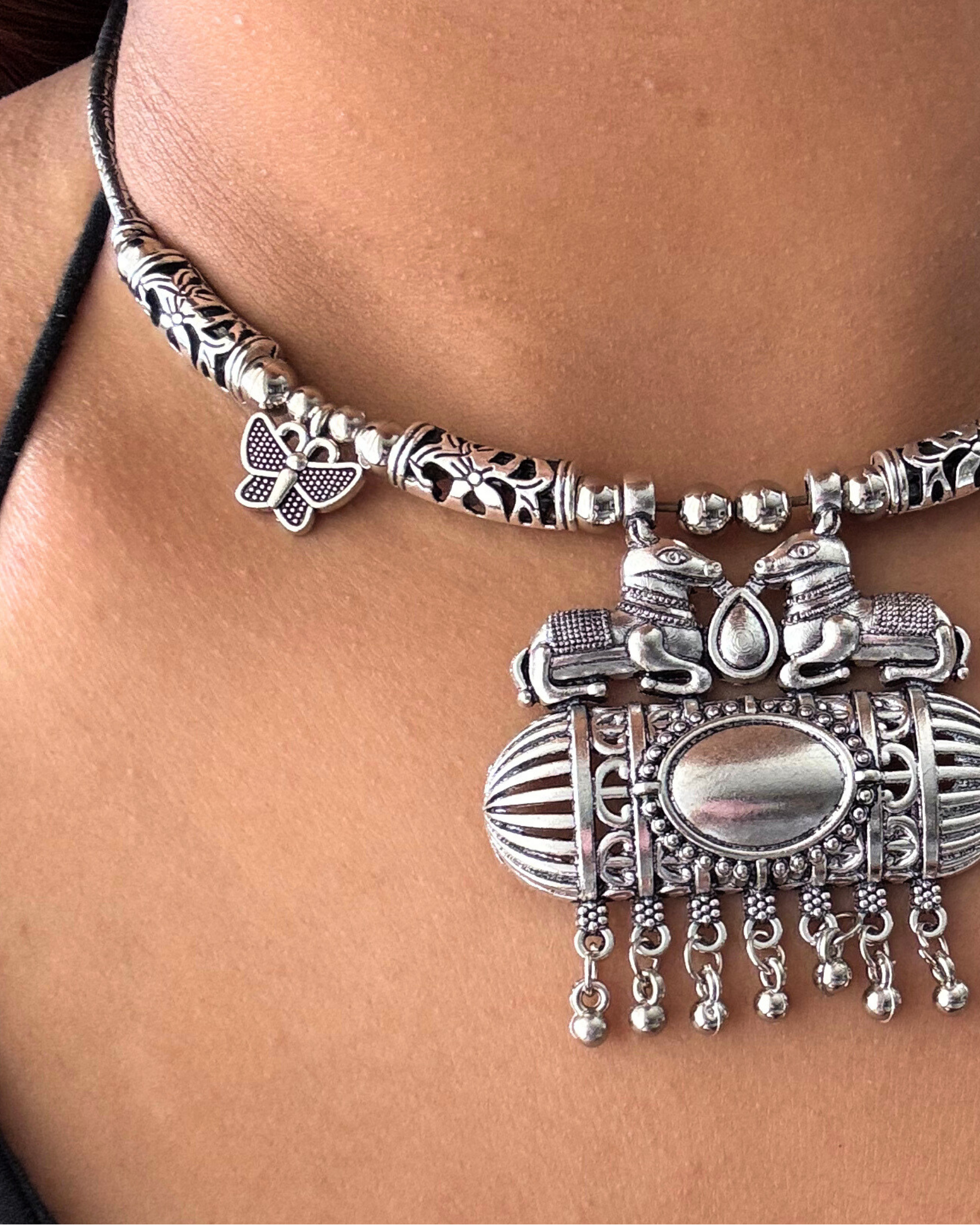 Kedarnath Hasli Set with Ring