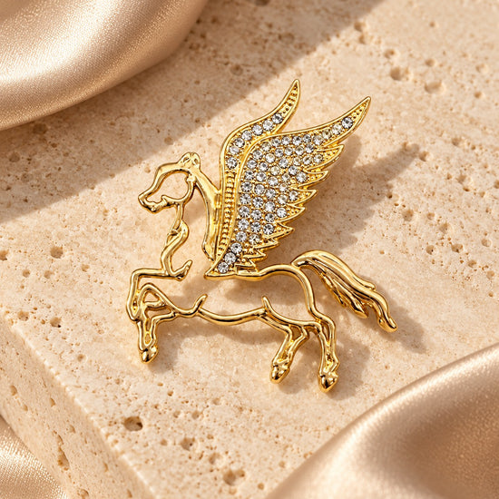 Flying Horse Brooch