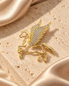 Flying Horse Brooch