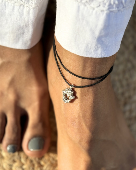 Hamsa Anklet