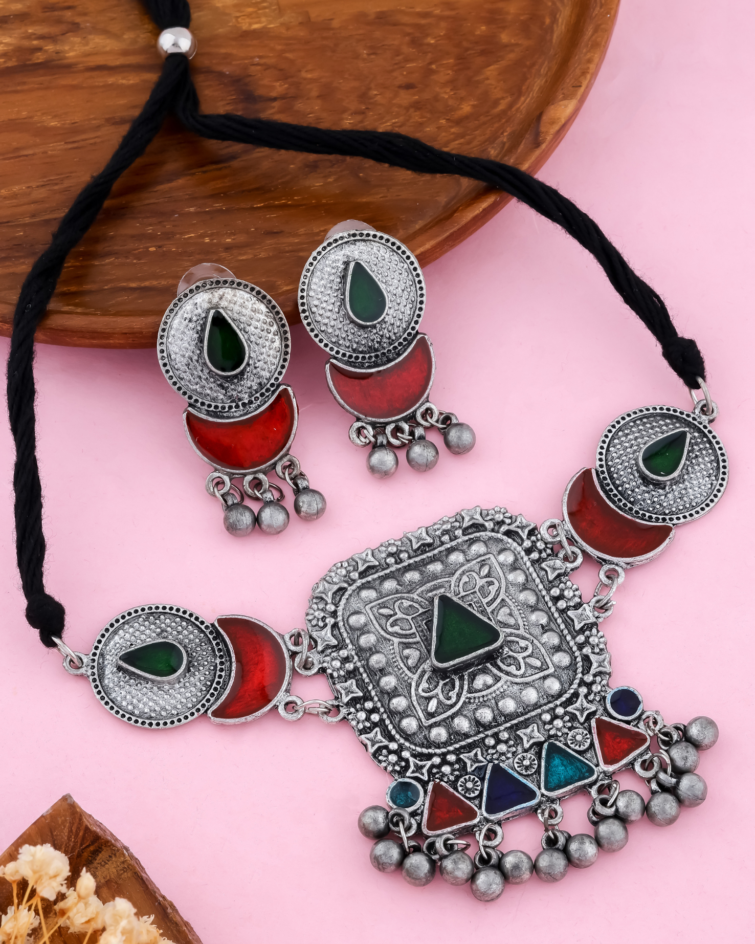 Fatima Afghani Choker Set
