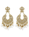 Ashna Golden Earrings
