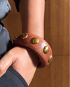 Sitara Brown Wooden Bangle