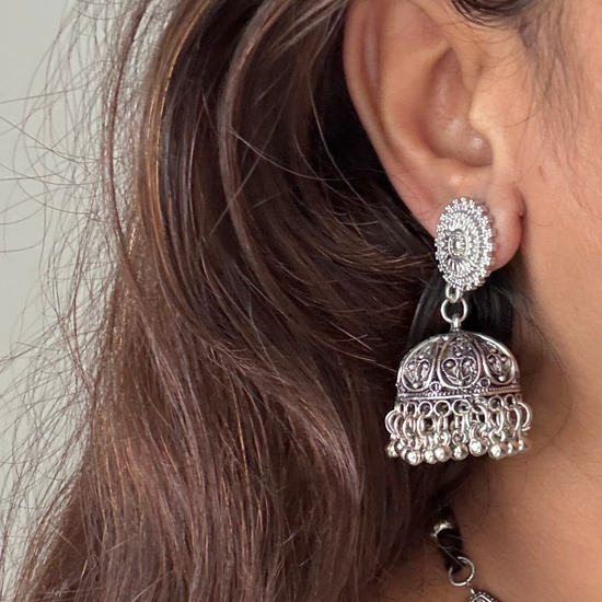 Oxidised Dhairya Necklace Set