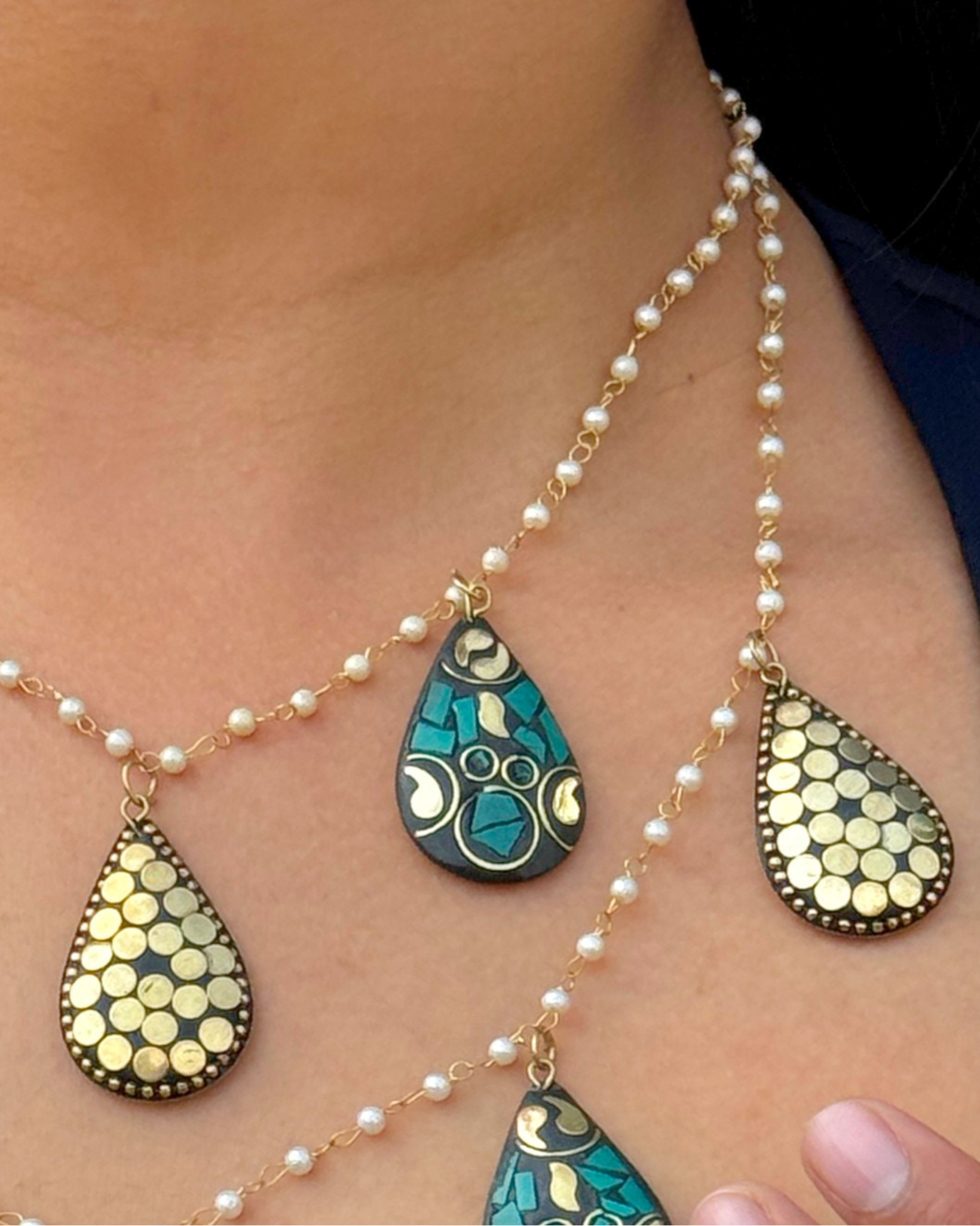 Zehnab Two-layer Moroccan Necklace