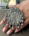 Ankita Afghani Oxidised Ring