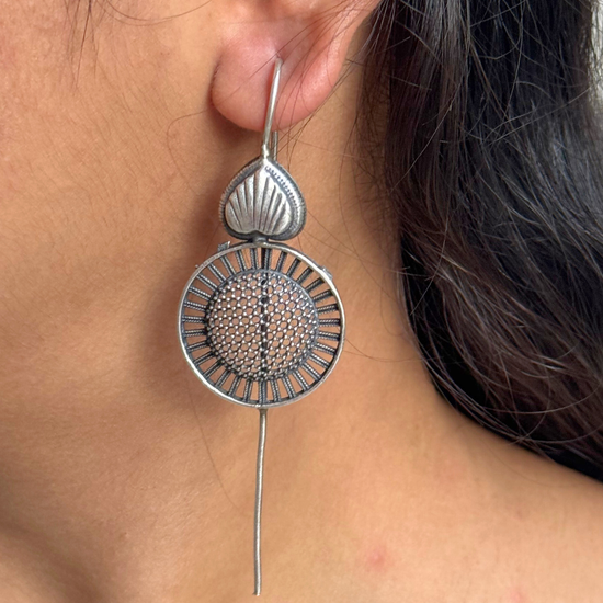 Chameli Oxidised Earcuff - Set of 2