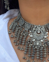 Radhika Oxidised Choker Set
