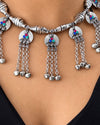 Sangam Oxidised Choker Set