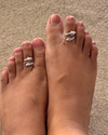 Matsya Toe Ring - Set of 2