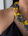 Charvi Yellow Jute Necklace
