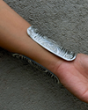 Prana Tribal Long Silver Kada