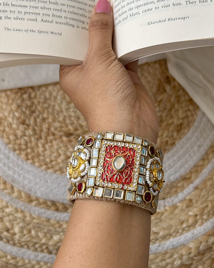 Saraswati Jute Cuff