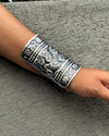 Dhyana Tribal Long Silver Kada