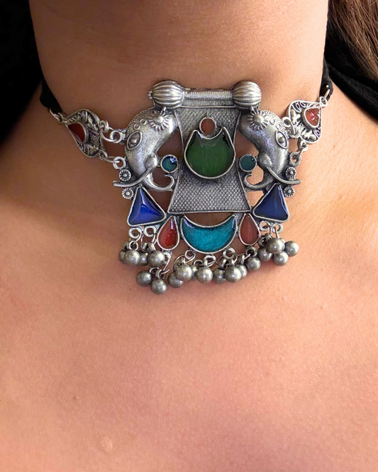 Madina Afghani Choker Set