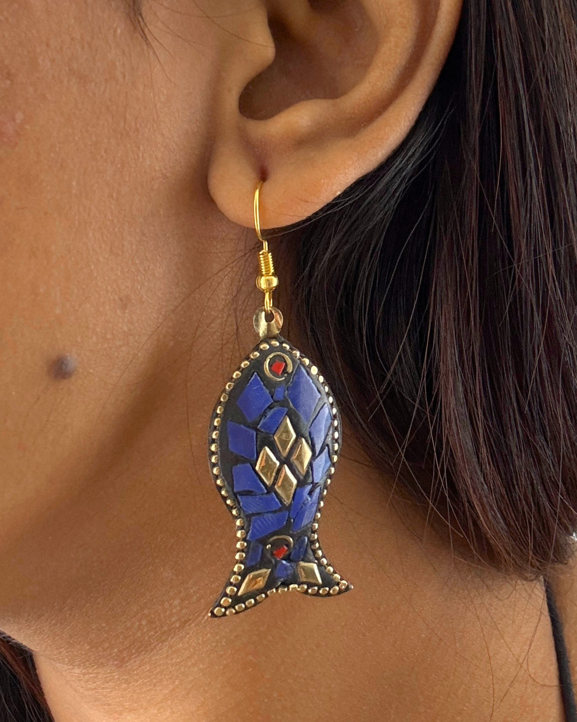 Fish Moroccan Earrings