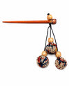 Kitab Handcrafted Wooden Hairpin Stick