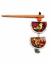 Chidiya Handcrafted Wooden Hairpin Stick