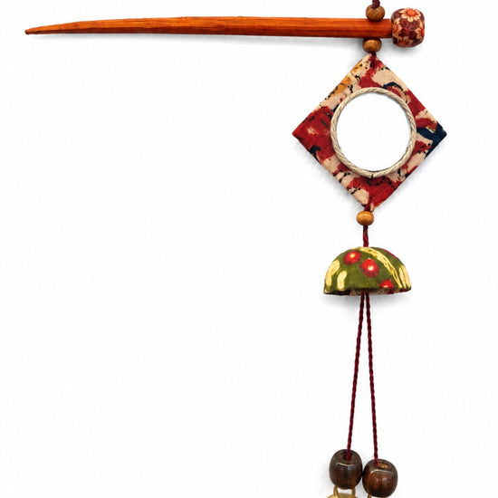 Ghar Handcrafted Wooden Hairpin Stick