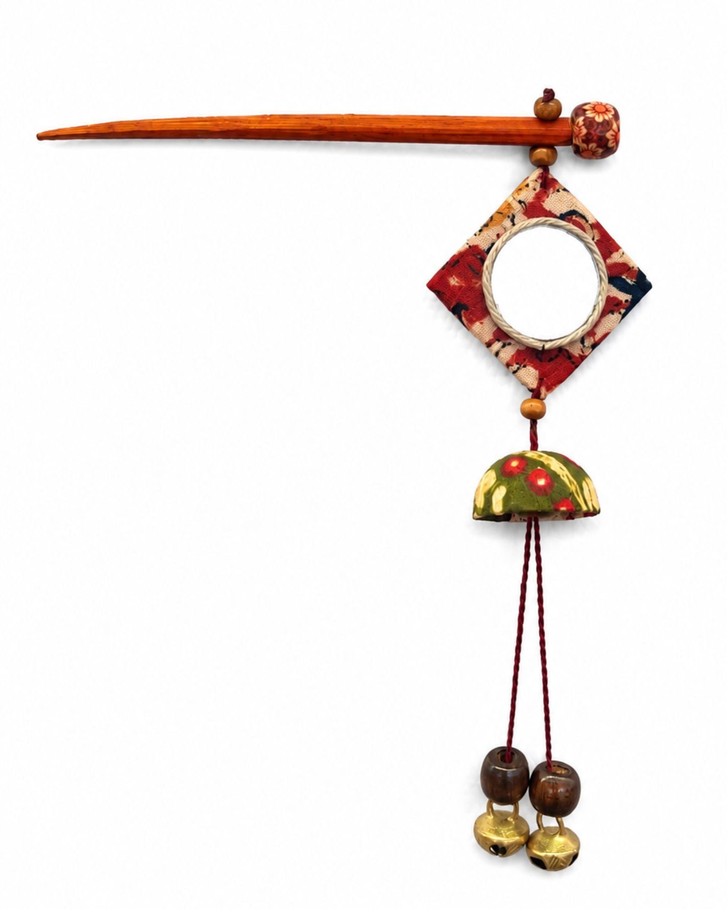 Ghar Handcrafted Wooden Hairpin Stick