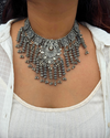 Radhika Oxidised Choker Set