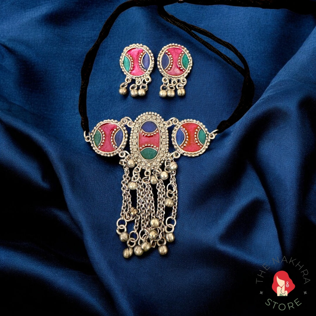 Ayana Afghani Choker Set