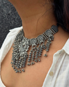Radhika Oxidised Choker Set