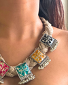 Rangeen Jute Necklace