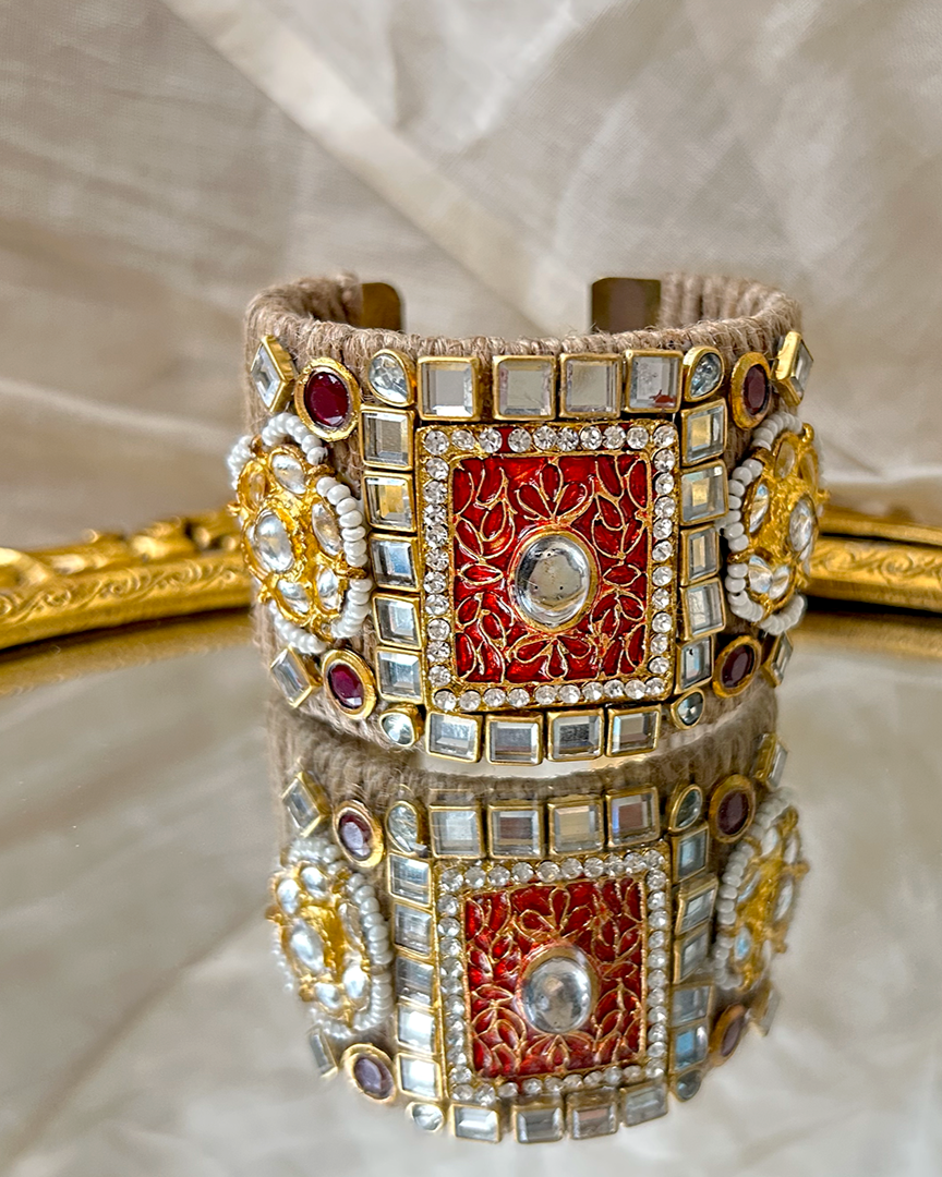 Saraswati Jute Cuff