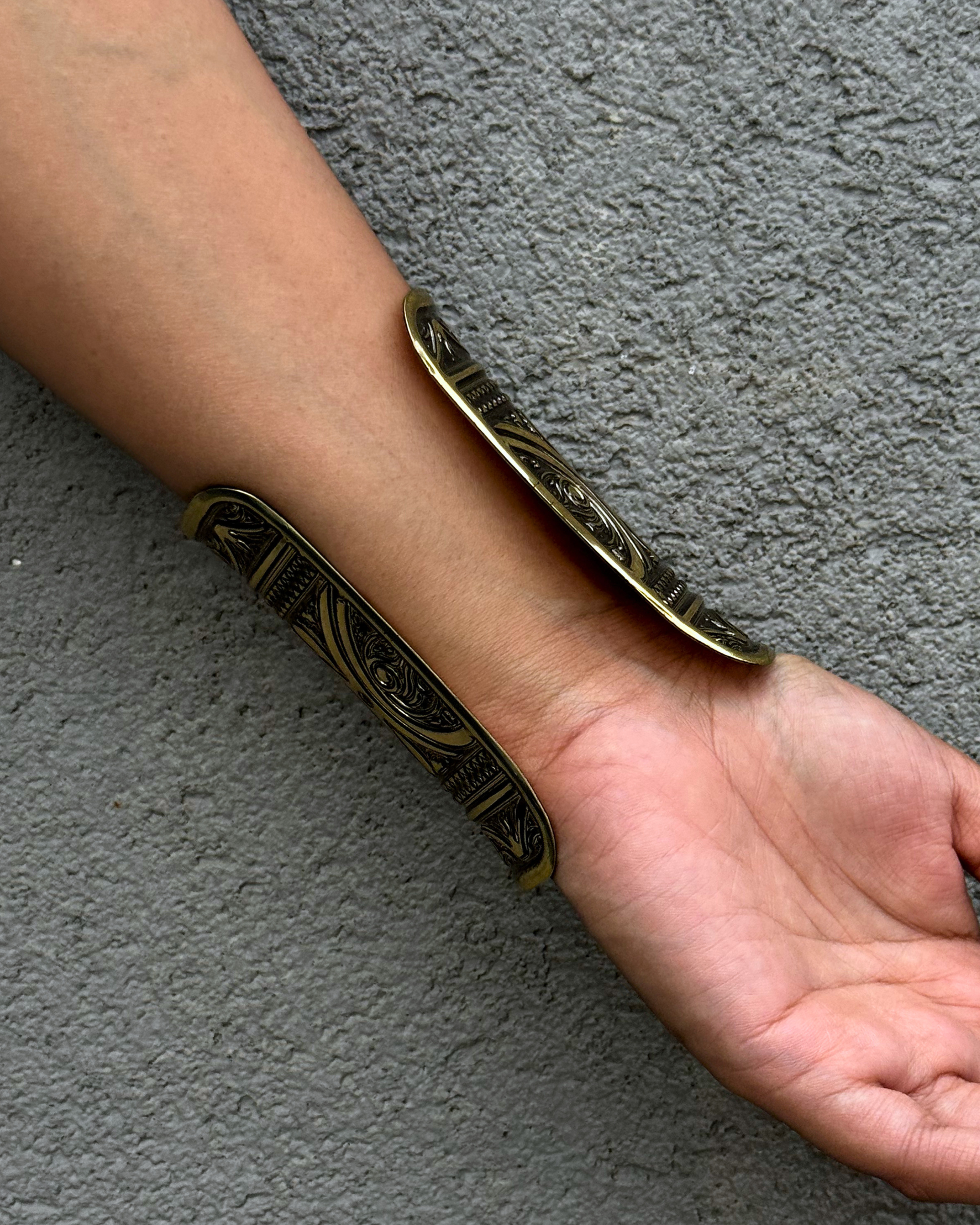 Prana Tribal Long Golden Kada
