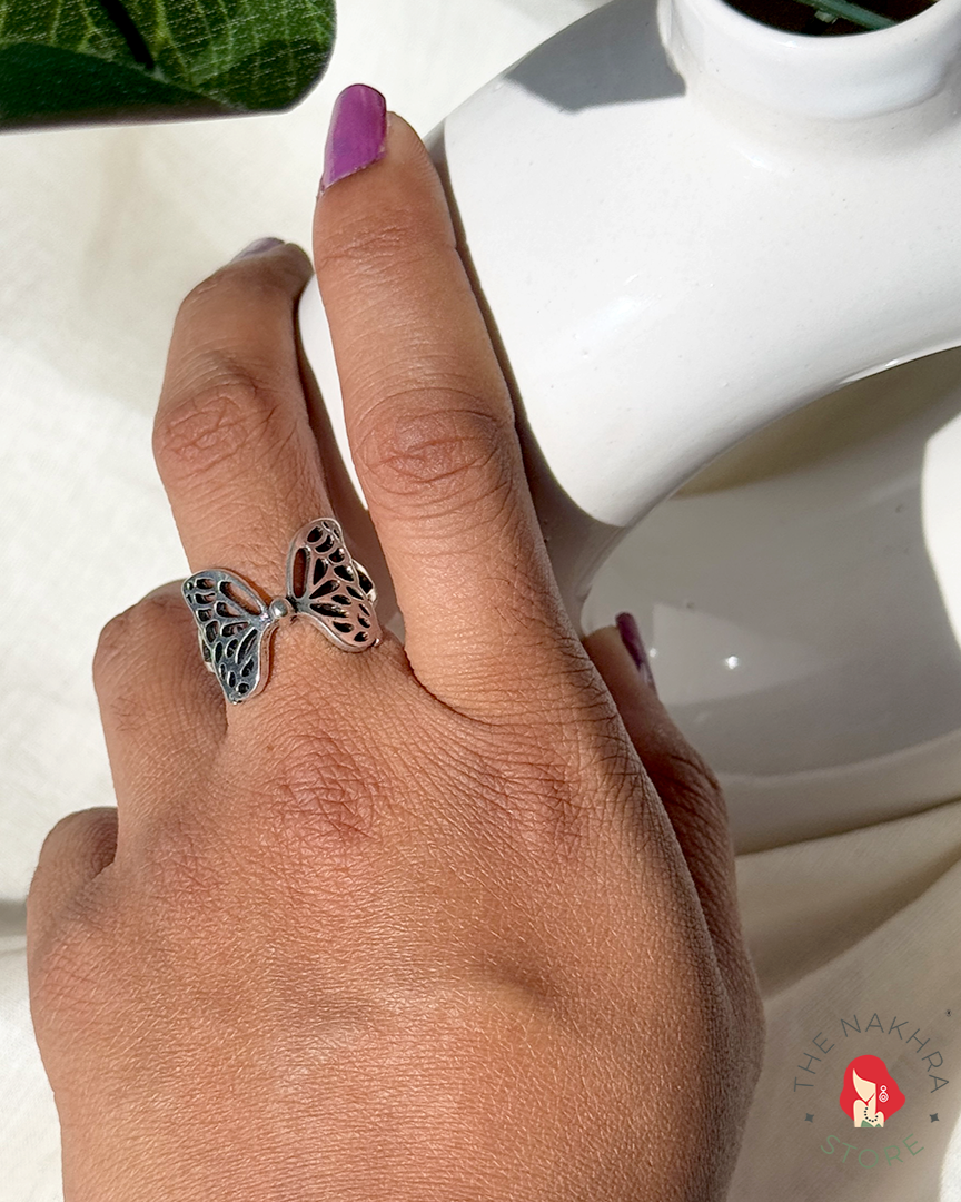 Butterfly Adjustable Ring