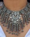 Radhika Oxidised Choker Set