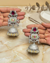 Pushp Dual-tone big jhumka