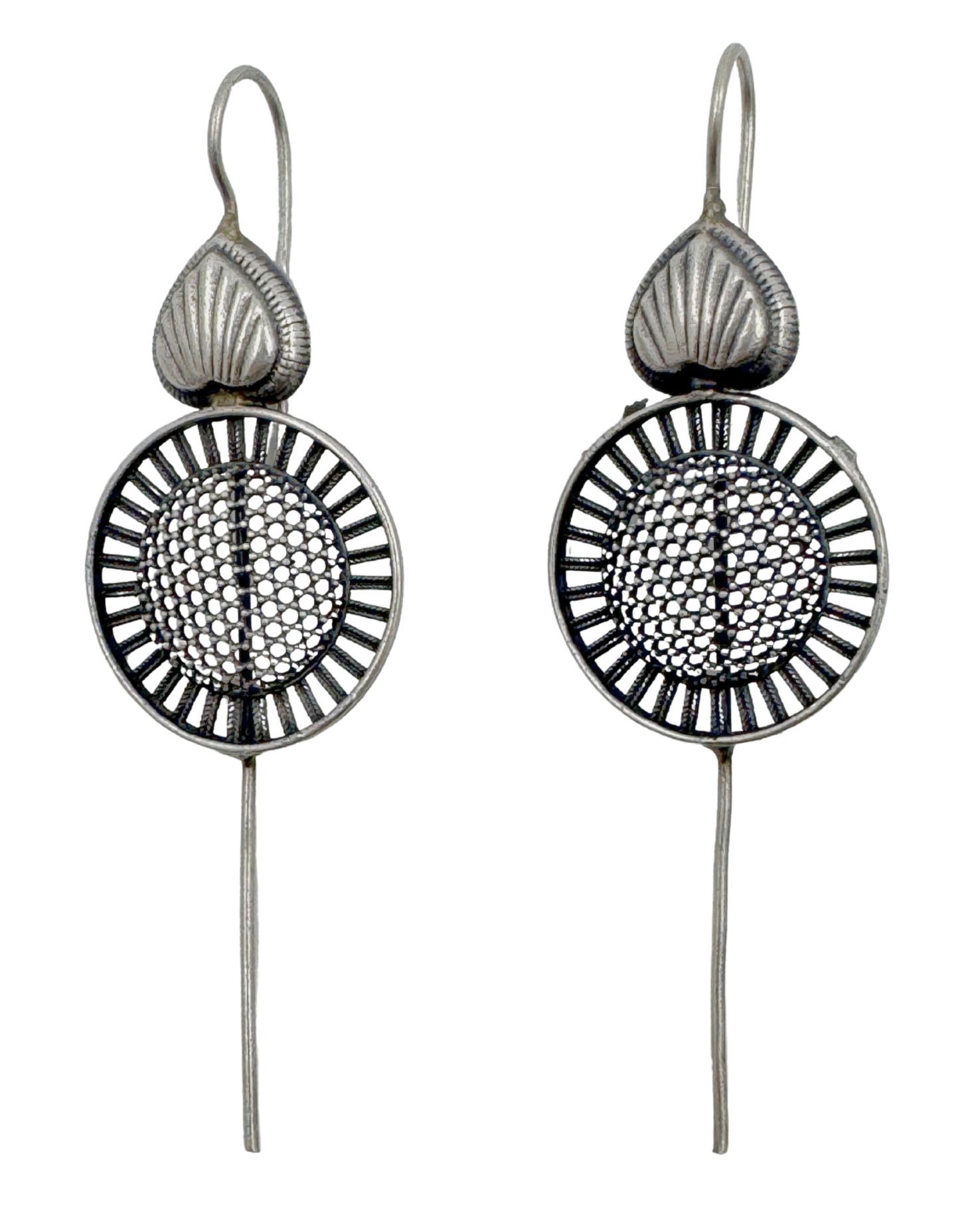 Chameli Oxidised Earcuff - Set of 2