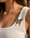 Black Butterfly Brooch