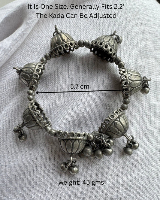 Saba Combo of kada and jhumka