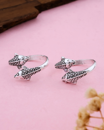 Matsya Toe Ring - Set of 2