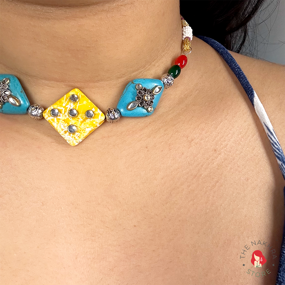 Rangrez Multicolour Choker