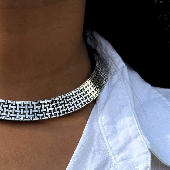 Taral Tribal Silver Hasli