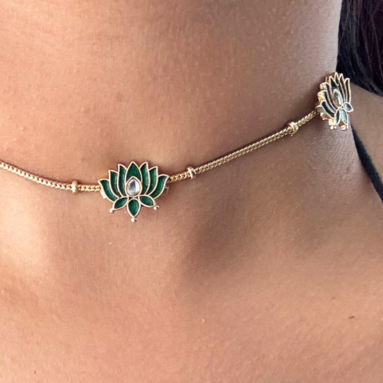 Saroj Kundan Neckalce Set