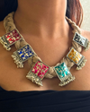 Rangeen Jute Necklace