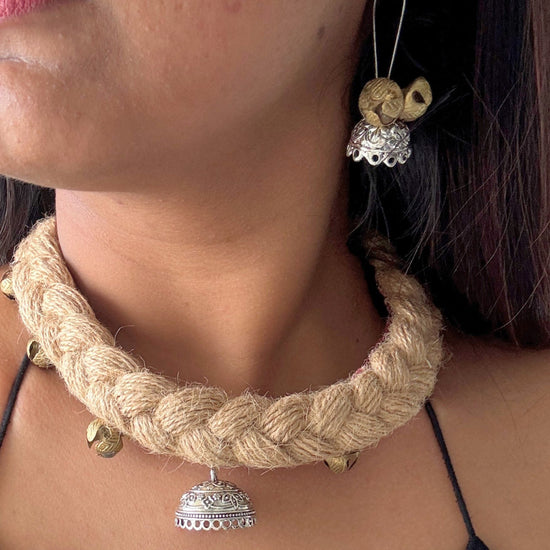 Jute Choker Set